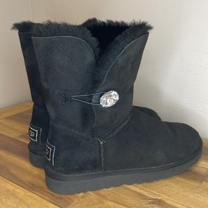 UGG boot black Bailey Bling short